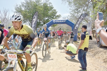 La pista El Vigía, sede del campeonato Nacional de MTB