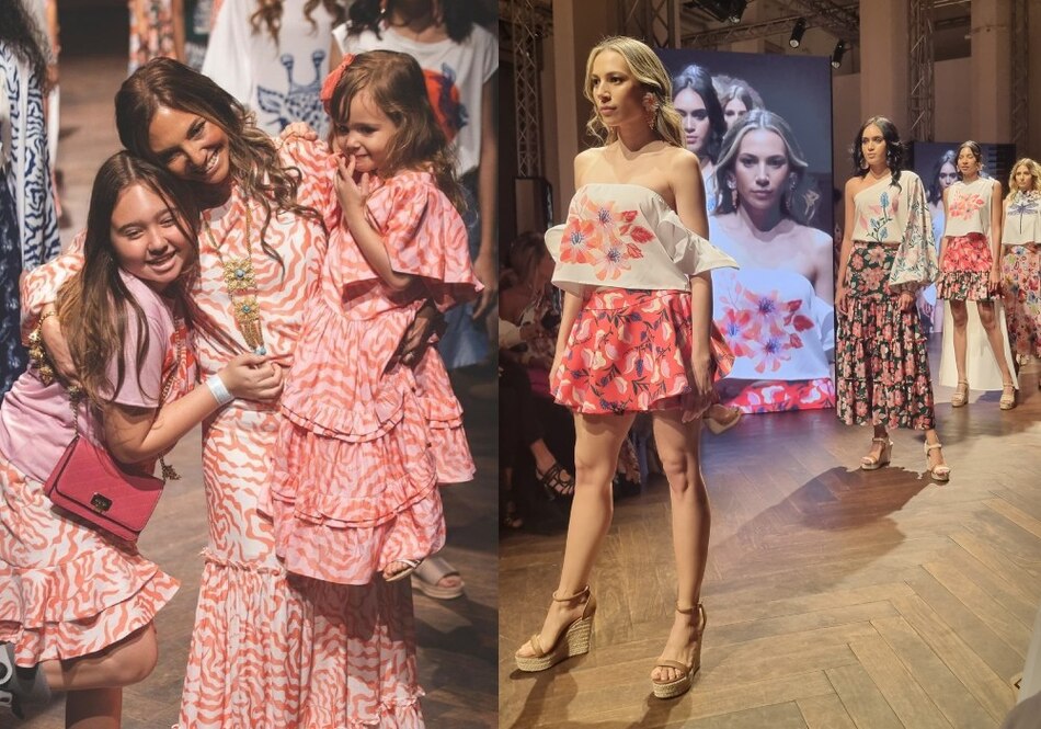 Flores, paz y animales, la optimista colección de Michelle Nassar en Panamá Fashion Week