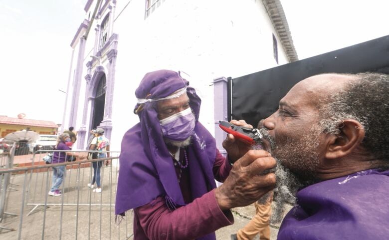 Feligreses se reencuentran con el Nazareno de Portobelo, en medio de la pandemia de Covid-19