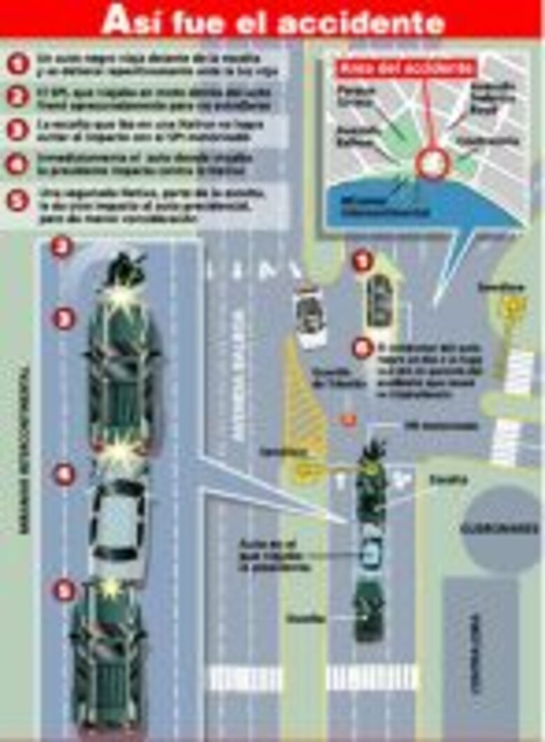 Contradicciones sobre el accidente