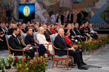 Hija de María Corina Machado recibe el Premio Nobel de la Paz dedicado a todos los venezolanos