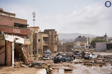 Más de 6 mil muertos y 9 mil desaparecidos en la ciudad libia de Derna tras el ciclón Daniel