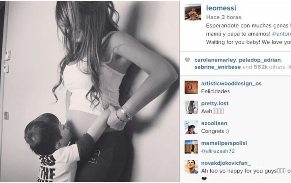 Lionel Messi será papá por segunda vez