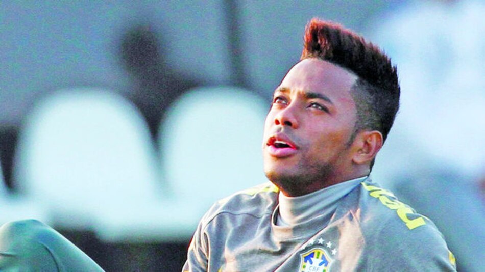 Marcelo y Robinho fueron llamados a la selección