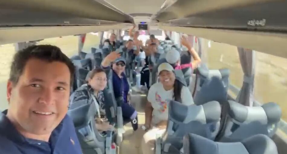 Alcaldes y líderes de la iglesia evangélica de Panamá salieron sanos y salvos de Israel, se encuentran en Egipto