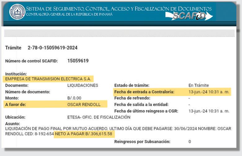 Tres gerentes y tres directores de Etesa buscan llevarse casi $1 millón en liquidaciones