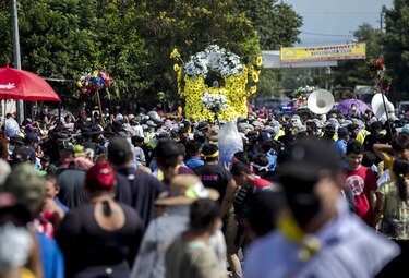 Católicos de Nicaragua recuperan tradición interrumpida por la covid-19