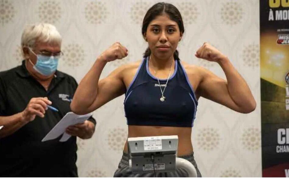 Boxeadora mexicana fallece en Canadá tras haber sido noqueada en una pelea