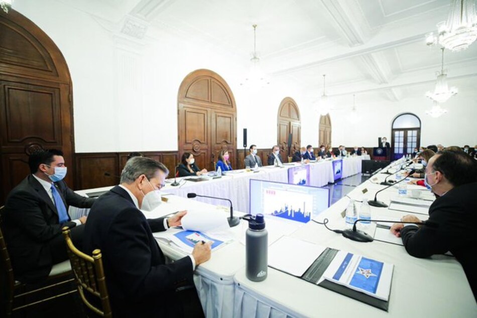 Cortizo celebra el primer Consejo de Gabinete presencial en etapa de cuarentena