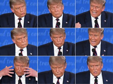 Trump-Biden, primer asalto: relaciones raciales, impuestos y muchos insultos