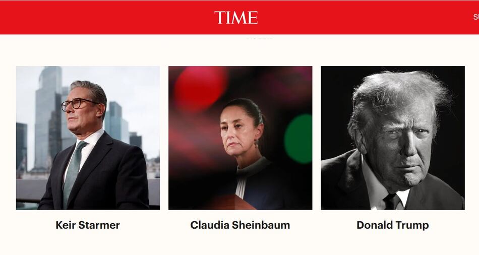 Trump, Starmer, Sheinbaum y Ed Sheeran, entre personas más influyentes de 2025, según Time