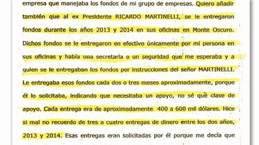 Salerno: Ricardo Martinelli me pedía ‘apoyo’