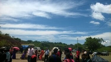 Indígenas ngäbe buglé cierran la vía Interamericana
