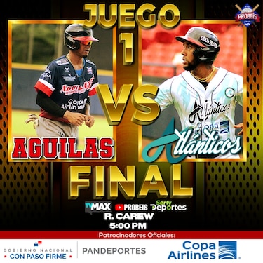Águilas ante Atlánticos en la Serie Final de Probeis