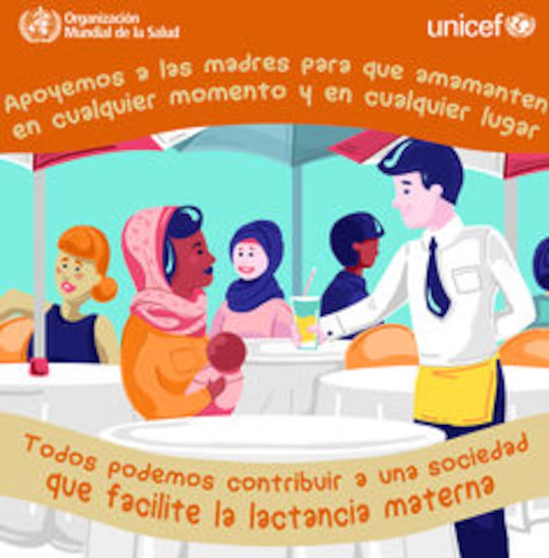 Por el derecho a amamantar en cualquier lugar y en cualquier momento