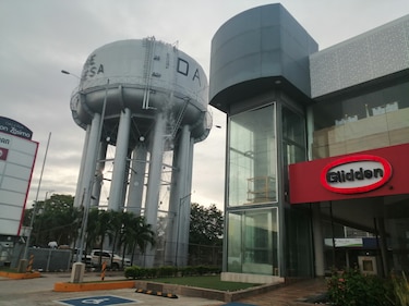 Fuga de agua en tanque de reserva de Chitré