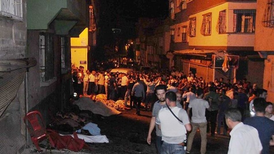 Al menos 30 muertos y 94 heridos en atentado durante una boda en Turquía