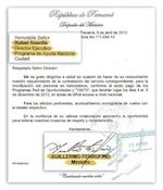 “A mí me trajo el cheque Ferrufino”