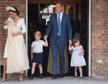 Guillermo y Catalina bautizan al príncipe Luis, su tercer hijo
