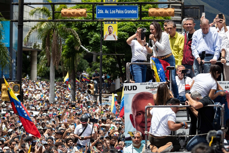 ‘Los resultados no se negocian’, le dice María Corina Machado al gobierno de Nicolás Maduro