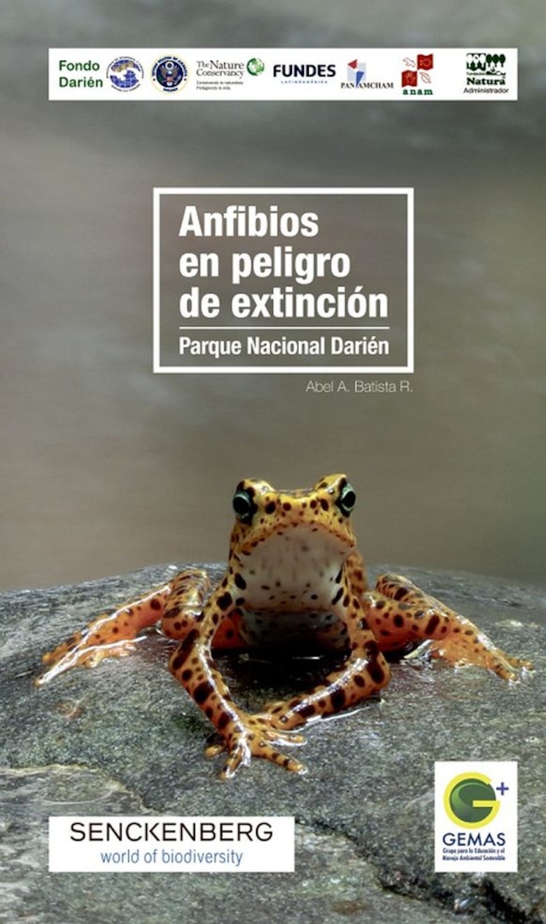 Un libro para proteger a los anfibios del Parque Nacional Darién