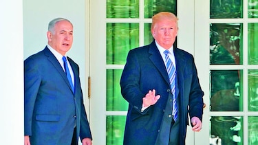 Donald Trump destaca su relación con Israel