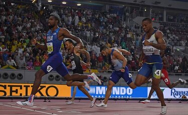 Lyles gana final de 200 metros y ecuatoriano Quiñónez es tercero