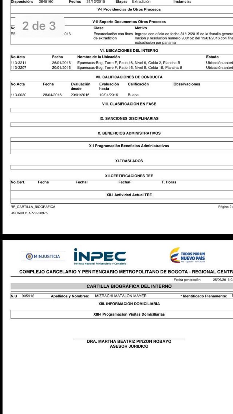 Cancillería colombiana: expulsión de Mayer Mizrachi sigue vigente