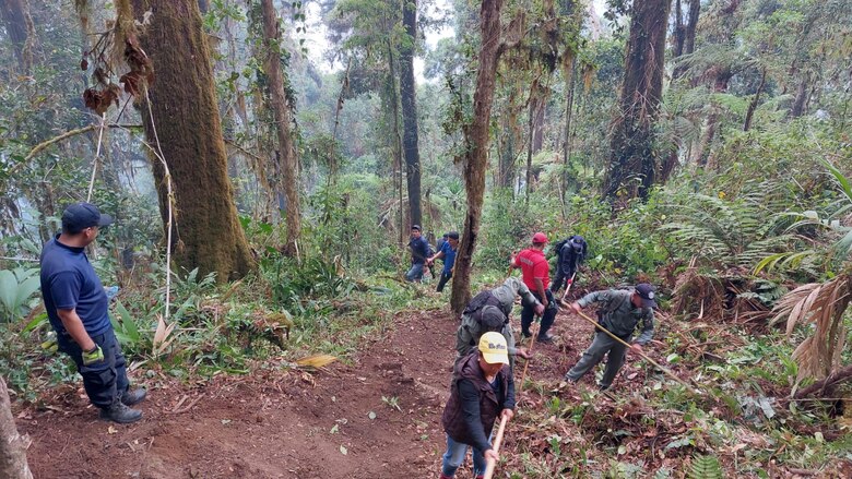 Incendio de masa vegetal en Cerro Punta ingresa al PILA; siguen las labores para controlar el siniestro