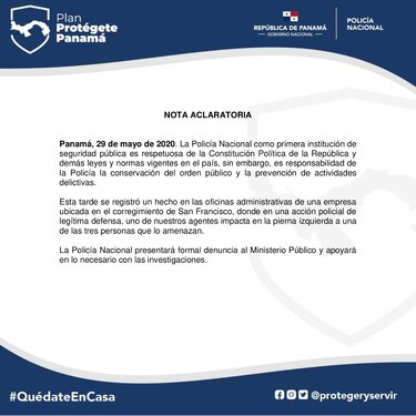 Policía Nacional dice que agente actuó en ‘legítima defensa’ en incidente con un repartidor motorizado