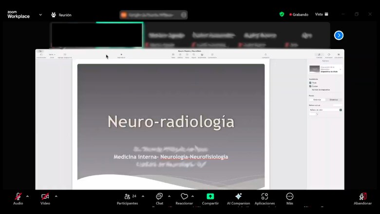 El toque virtual en la educación médica: clases y profesores a distancia en universidad particular