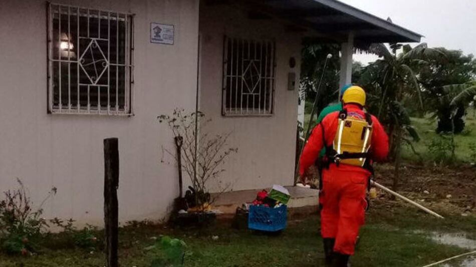 Sinaproc: 24 viviendas afectadas por lluvias en Chitré