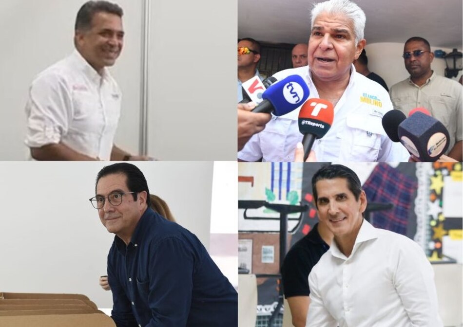 Entre optimismo, molestias y tensión transcurren las primeras horas de los candidatos presidenciales