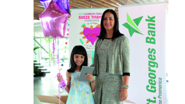St. Georges Bank apoya a Fundacáncer