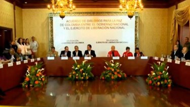 Colombia: Gobierno y ELN anuncian inicio formal del proceso de paz