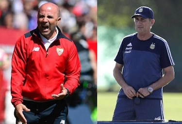 Bauza en la cuerda floja y Sampaoli suena fuerte en Argentina