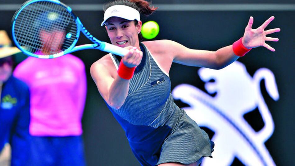 Muguruza gana, pero tiene que retirarse
