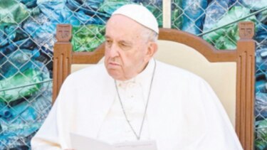Pedro Sánchez y el papa Francisco se pronuncian