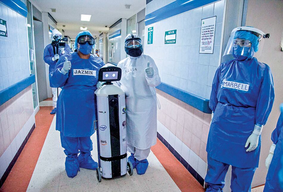 LaLuchy Robotina, androide coterapeuta