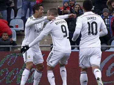 Real Madrid vence 3-0 al Getafe con doblete de Ronaldo