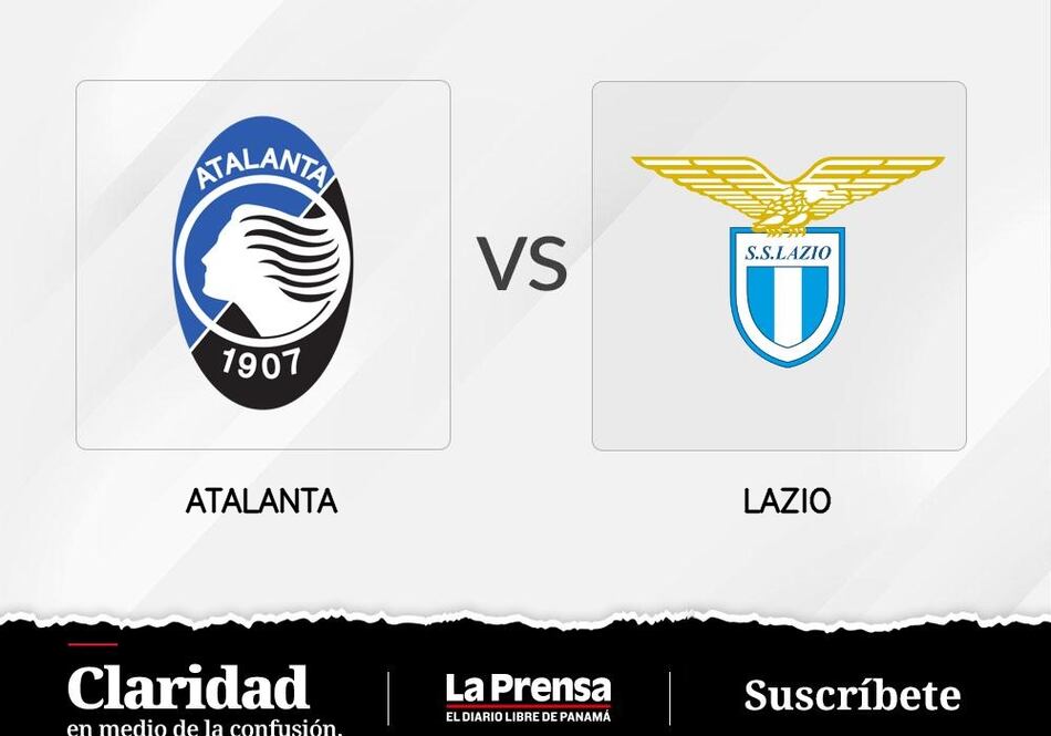 Lazio busca prevalecer hoy de local la Atalanta