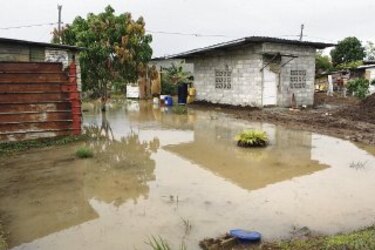 24 horas con la casa inundada