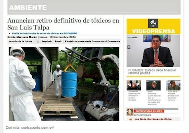 Ecologistas panameños rechazaron hoy el paso de barcos con desechos tóxicos