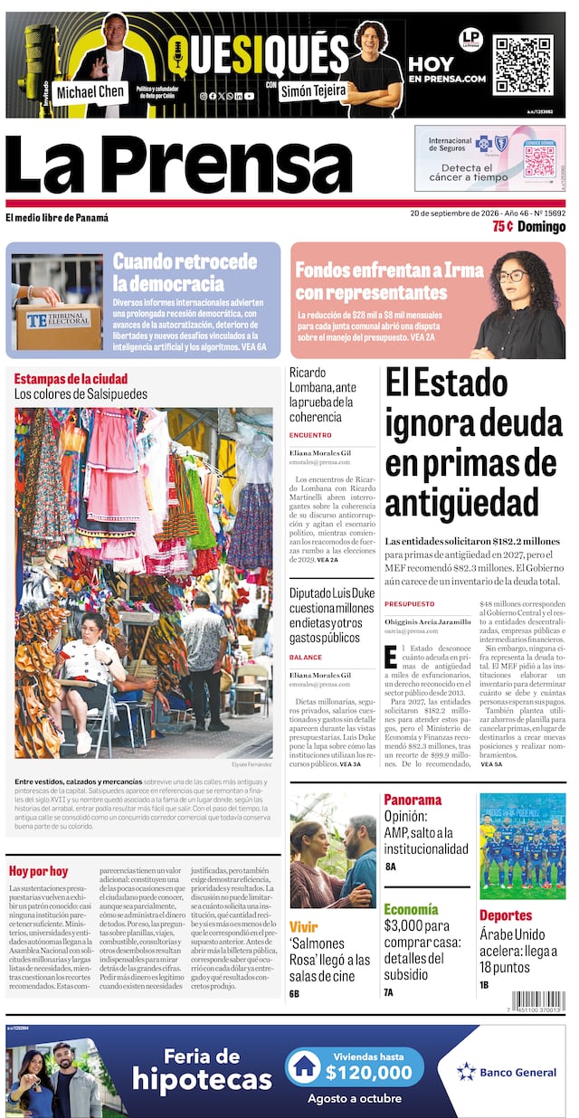 Portadas La Prensa