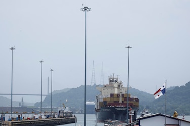 El Canal de Panamá aplica nueva reducción del calado para enfrentar el fenómeno de El Niño