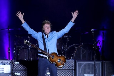 McCarteny encantó a Brasil con el recuerdo de los Beatles