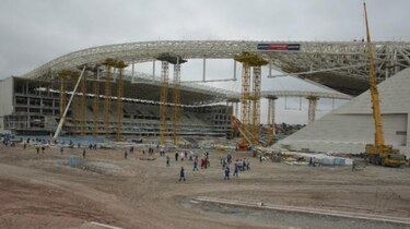 Estadio para inaugurar el Mundial estará listo en abril