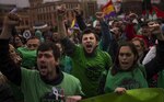 Marchas por la Dignidad toman Madrid para reclamar pan y trabajo
