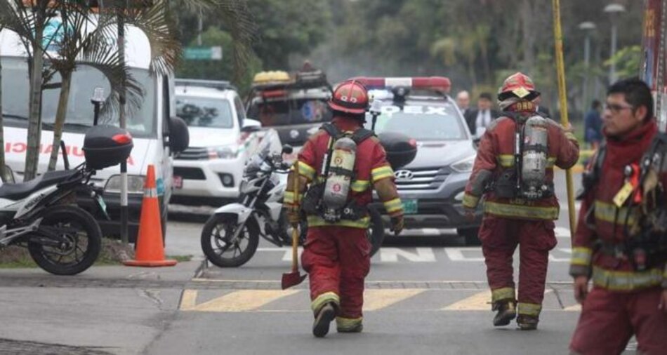 Veinte heridos al estallar mochilas con explosivos en clínica de Perú
