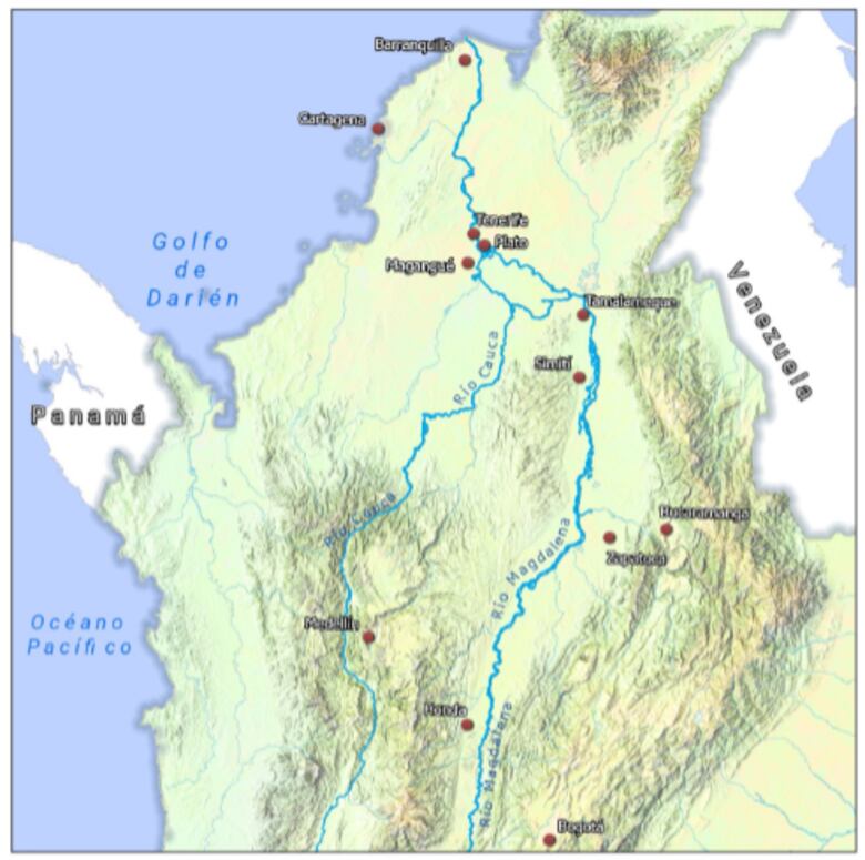 Bajando el Magdalena vendiendo cemento en el verano de 1970